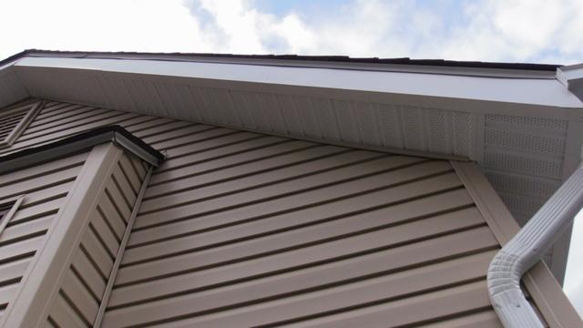The soffit and fascia, as well as the vinyl siding really bring this property together, and make it look incredible