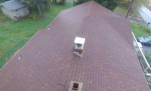 A nice long span of roof here in Northampton, Pennsylvania means Pinnacle Exteriors was recently here