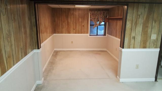 A WaterGuard System is installed to ensure that water does not enter the basement at all. This is exactly what the homeowner wanted and now enjoys a transformed and dry basement all year long!