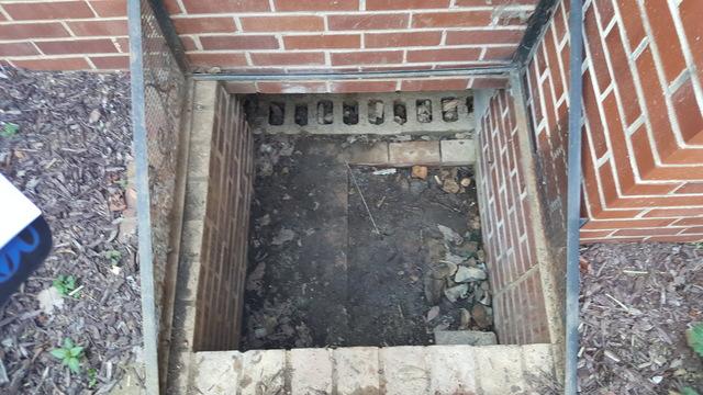 Below Grade Crawl Space Entrences