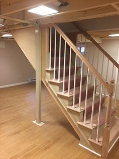 Total Basement Finishing Staircase