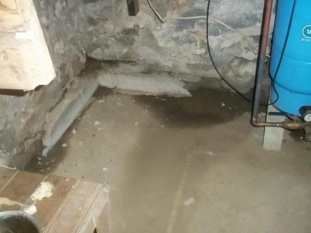 Wet Basement in Moosup, CT