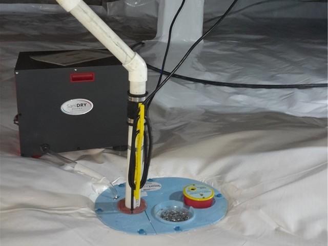 Crawl Space Sump Pump System