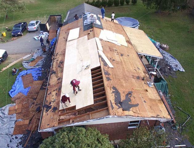 Pinnacle Exteriors made quick work of the plywood replacement needed at this Lehighton home. As you will see as you go through this photo album, we quickly replaced the wood, just in case