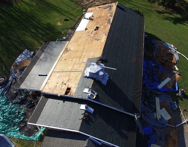 This Lehighton home had some major issues with rotted plywood on top, and Pinnacle Exteriors made sure to handle the situation properly and in a prompt manner as well