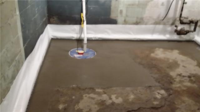 Sump Pump Safely Removes Moisture