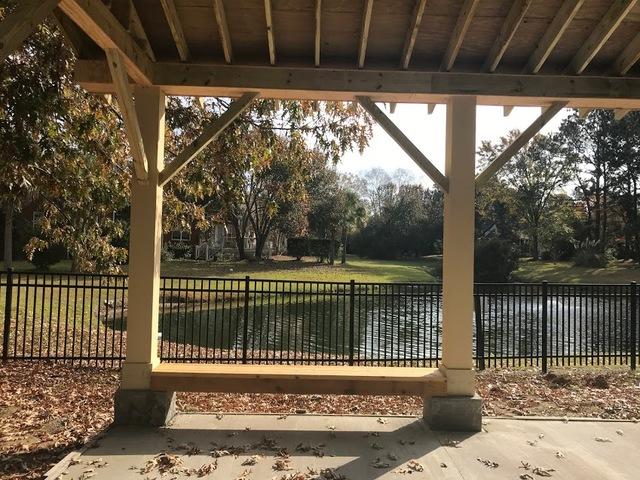 A Scenic Bench Installation in Charleston SC.