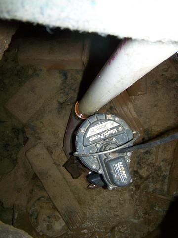Old Sump Pump in Harwinton, CT