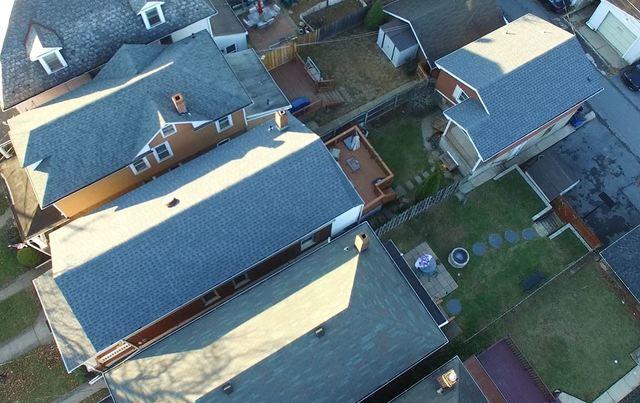 Pinnacle Exteriors does great work, and that is evident by seeing the difference between a Pinnacle installed roof and these other roofs