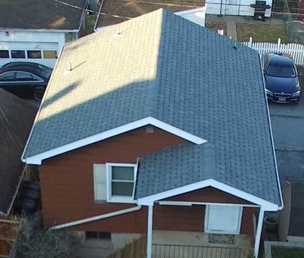 The garage is looking just as good as the main home in terms of the new roofs, and Pinnacle Exteriors was happy to provide the service to this wonderful customer
