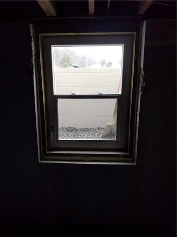 Egress Window Inside