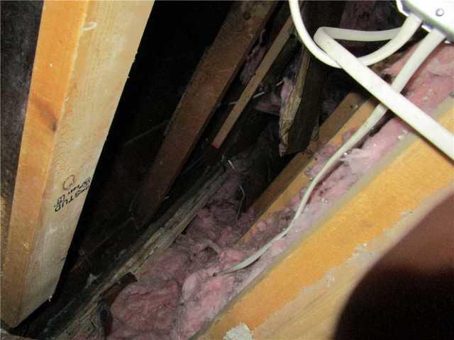 Poor Attic Insulation