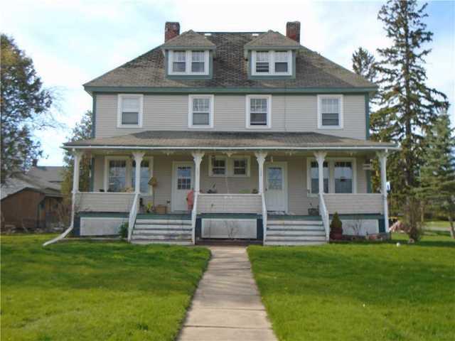 The two cellar doors are around back which show the most significant shifting. The sidewalk leading up to the house even shows some signs of shifting through the uneven slabs.