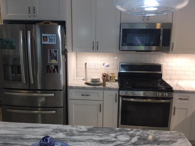 Remodeled kitchen