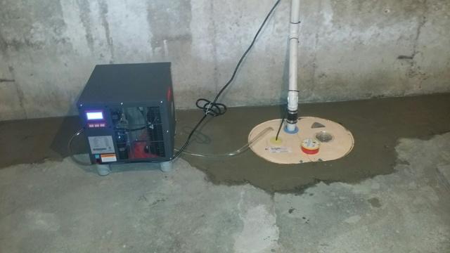 Sump Pump and SaniDry Sedona