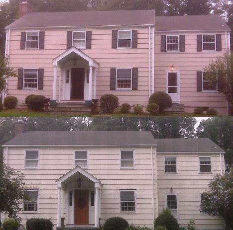 Before & After: Exterior paint & shutters