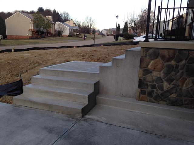 Before: Porch Railing in Imperial, PA