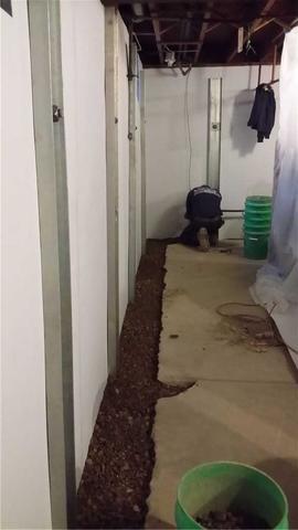 Drainage Stone in Place