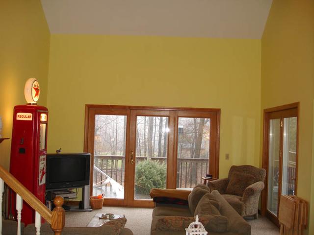 After: Painted living room