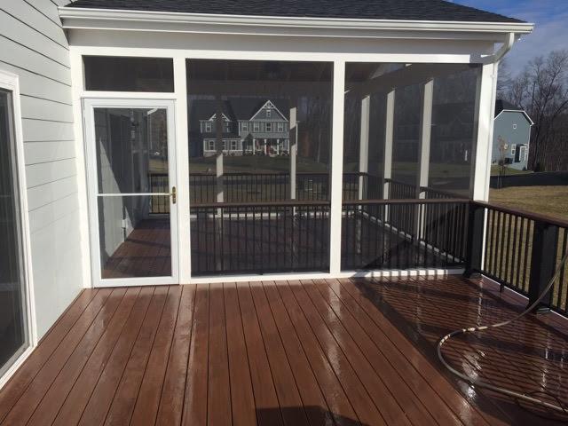 Porch Install in Gainsville, Virginia
