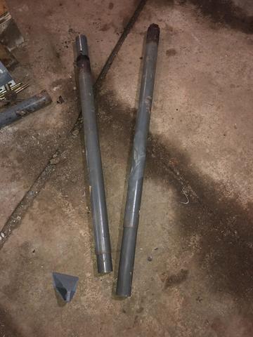Rusted Support Beams Replaced