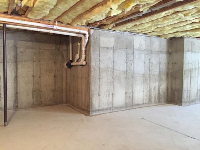 Before: Front view, bathroom location