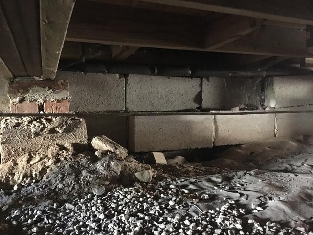 Damp Crawlspace in in Lake Hiawatha, NJ