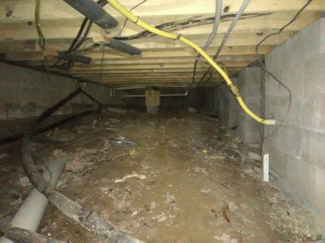 First Look at Higden, AR Crawl Space