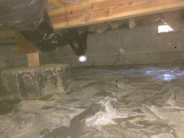 Caked On Mud Is Evidence Of Long Standing Water Issues in Tolovana Park