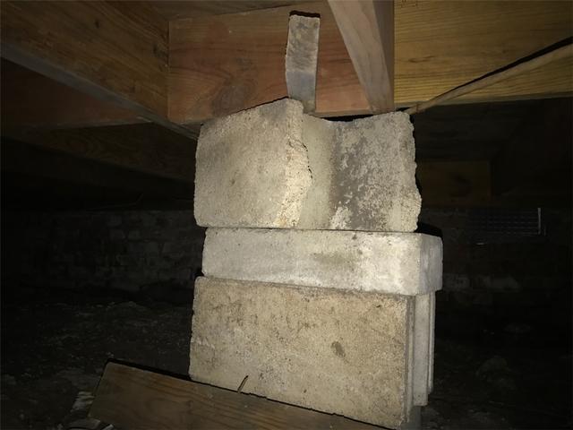 Unsafe Concrete Piers in North Charleston