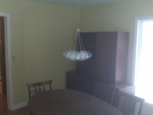 Light yellow dining room