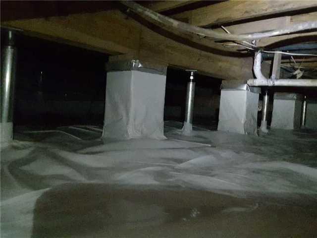 Supported and Dry Crawlspace in Richmond Hill, GA