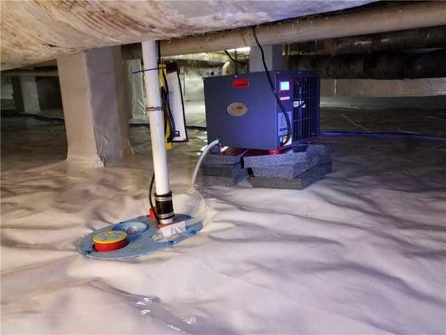Dehumidifier and Sump