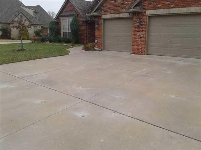 Concrete Driveway Protected in Edmond, OK