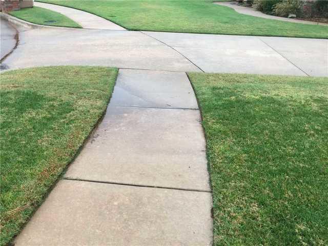 Sinking Sidewalk in Edmond, OK