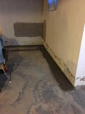 After Basement Waterproofing