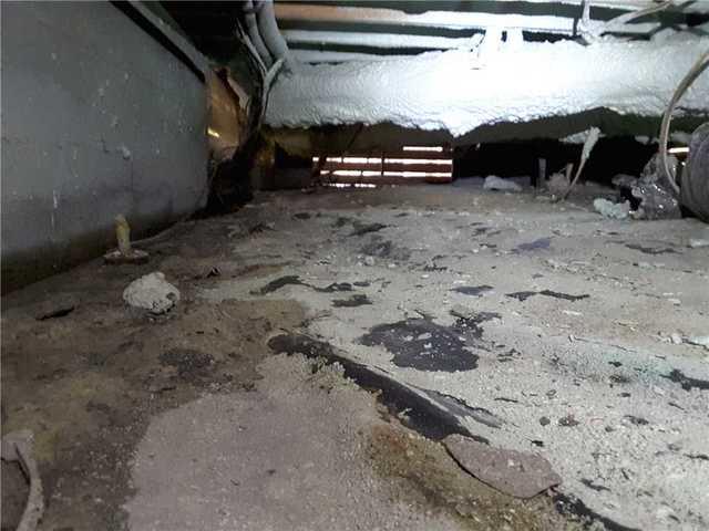 Dirty Wet Crawlspace in Okatie, SC