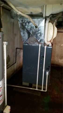 Dampness on Furnace