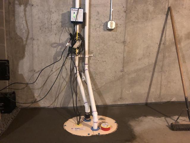Triple Safe Pump Installation in Thornton, NH