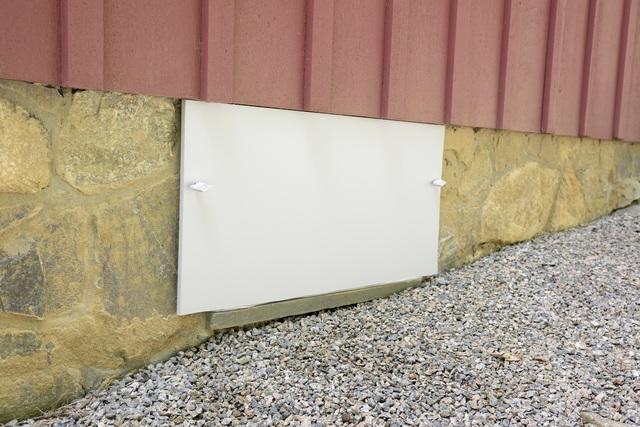 Step 1: Install Crawl Space Vent Covers