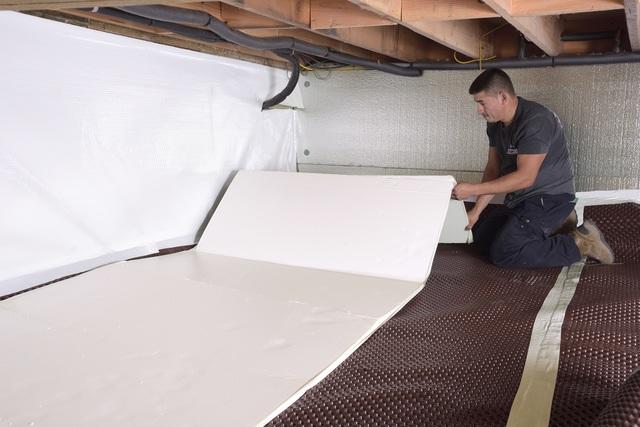 Step 3: Install TerraBlock Wall Insulation
