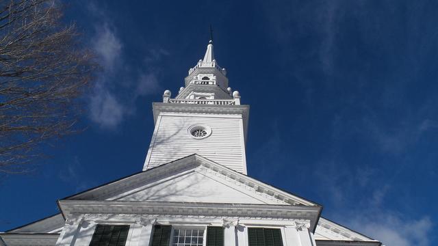 View of Steeple from Ground