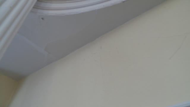 Pre-Renovation Ceiling