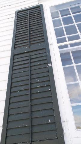 Pre-Renovation Side Shutter