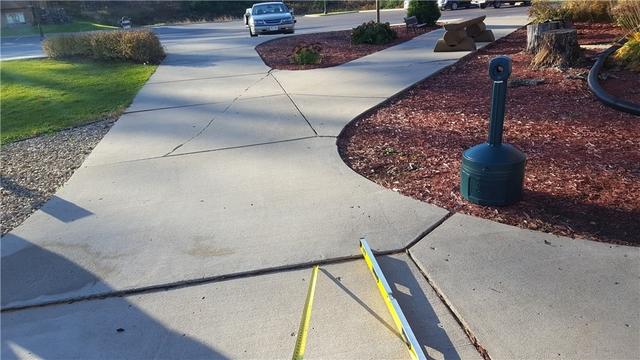 Sidewalk to Parking Lot