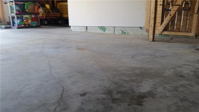 Crack in the concrete