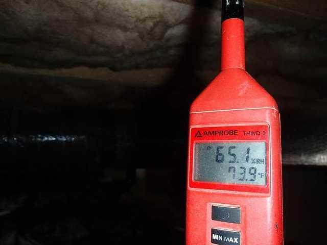 High Humidity in a Crawl Space in  Rehoboth Beach, DE