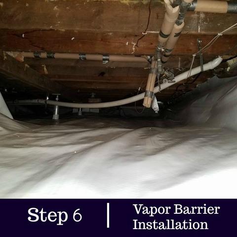 Vapor Barrier Installation in Melrose, WI Crawl Space