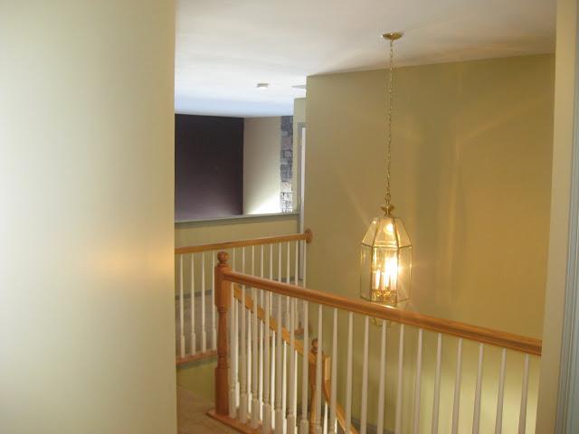 Painted the upstairs of this home in CT