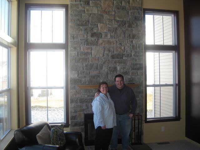 Interior painting and stonework